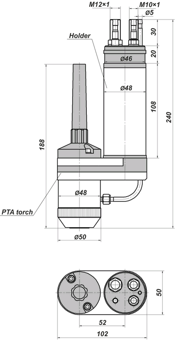 PP-8 schematic view